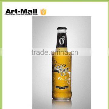 Flexible industrial fancy olive oil glass bottle