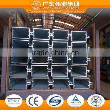 aluminium square tube connector door and window aluminium profile for villa