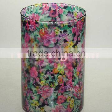 wholesale vase with full decal