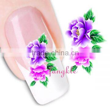 Hotselling water finger nail decals