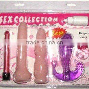 Sex toy, MULTI-PIECES 7 SPEED VIBRATORS KIT