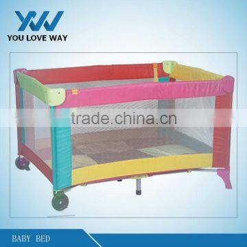 New design softtextile baby cot /baby playpen travel cot