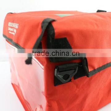 Red Color Portable Shoulder Lunch PVC Bag Insulated Cooler Ice Bag Hand photo-4