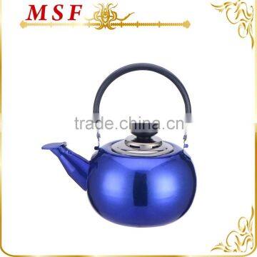 MSF-2878 Professional kitchenware supplier 0.8L stainless steel whistle kettle