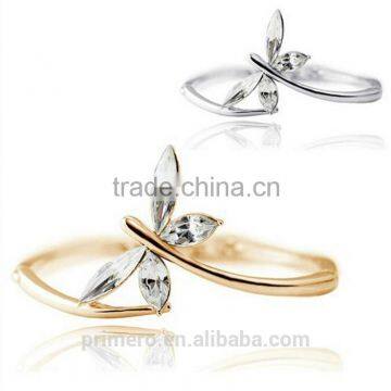 New Design Brand Wholesale Austrian Crystal Dragonfly Bangles Bracelet Jewelry photo-3