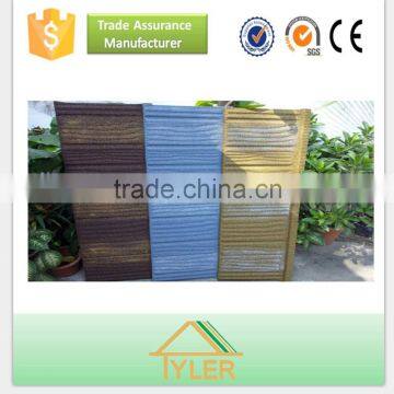 Building Roofing Material / Color Stone Coated Metal Roof Tiles / Roofing Sheet