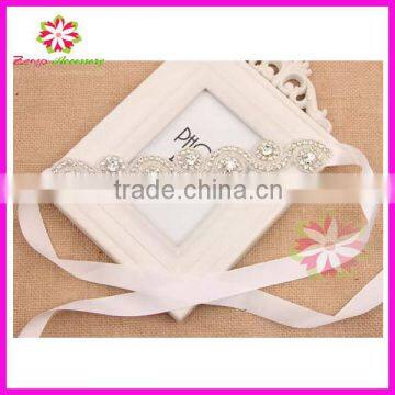 Crystal Rhinestone Applique, Crystal Embellishment Appliques, Bridal Rhinestone Appliques photo-2