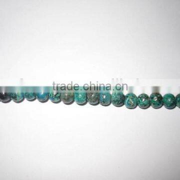 Wholesale Natural Polished Round Bead Chrysanthemum Nugget Gemstone for Necklace Making photo-2