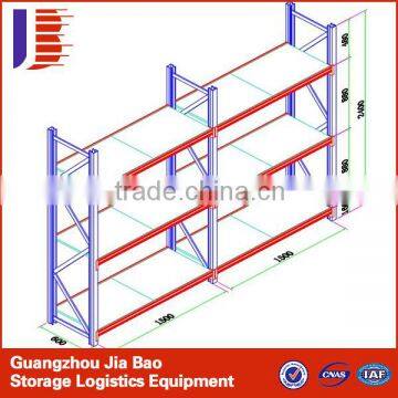 Steel angle light duty rack/ light duty warehouse rack in adjustable warehouse shelves shelving system