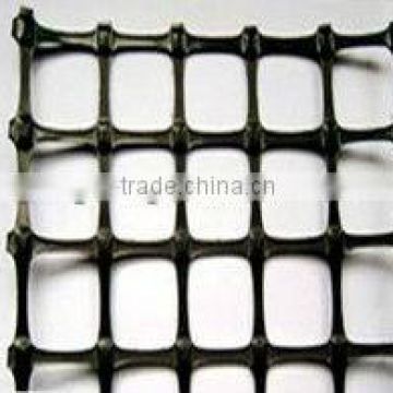 Road Construction Material Biaxial Plastic Geogrid Bidirectional extendable plastic geogrid