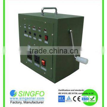 Professional Emergency Outdoor Activities Use Hand Crank Generator Supplier