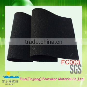 moisture absorption rubber material for underlay mat