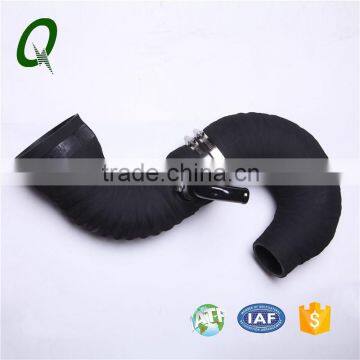 Black elastic rubber tube with ISO9001 in auto parts used for intake system