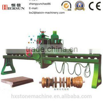 Decorative edge stone profiling machine