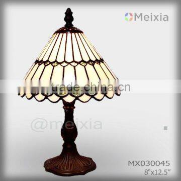 MX000045 china wholesale tiffany style stained glass table lamp shade