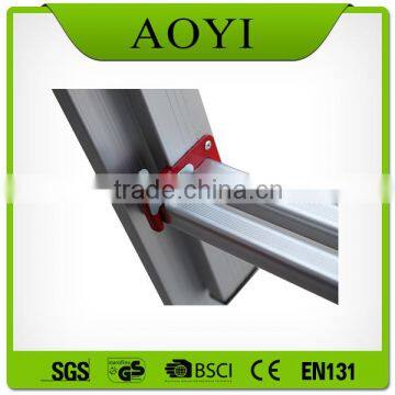 YK Sell Well Strong Folding Lightweight Aluminum Extension 2 Layers Ladder With EN131 photo-3