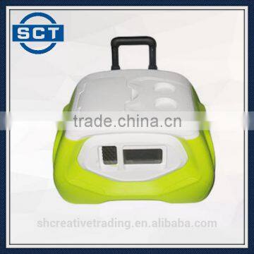 Camping Cooler Box with Bluetooth Speaker 28L Green