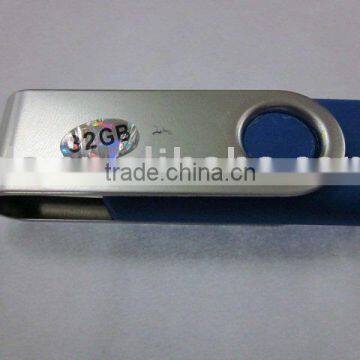 Hot sale 32GB twister usb flash disk, usb disk swivel usb flash drive