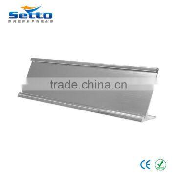 Specialized steel desk nameplate manufacture