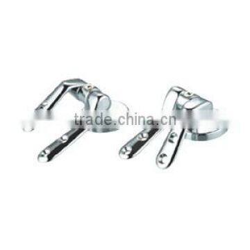 Brass Toilet Seat Hinge, With Screw Fitting Parts, Chrome Finish, X29016