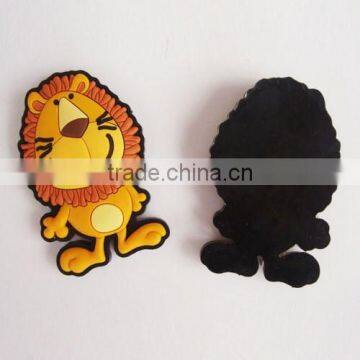 personalized PVC lion fridge magnets