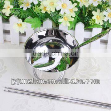chinese soup bowl and spoon set of 3pcs as set with low price and high quality