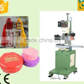 New product Plane & Round hot foil stamping machine price roll embossing machine for cosmetic bottles TC-250K