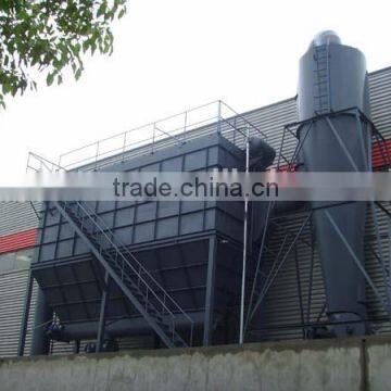 High quality Rovan industry sand blasting bag dust collector with cyclone