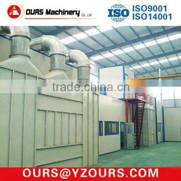 Powder Coating Line for metal coating machinery free designing