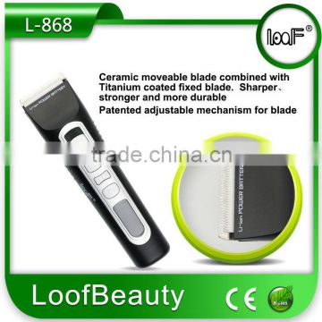 Loof L-868 professional rechargeable hair clipper accept OEM