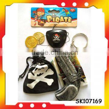 pirate gun skull pirate pocket with high quality