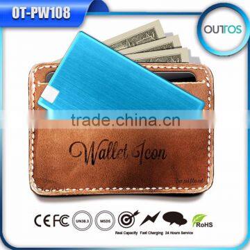 Hot Aluminium Li Polymer Utra Thin High Quality Power Bank From Manufacturer photo-2