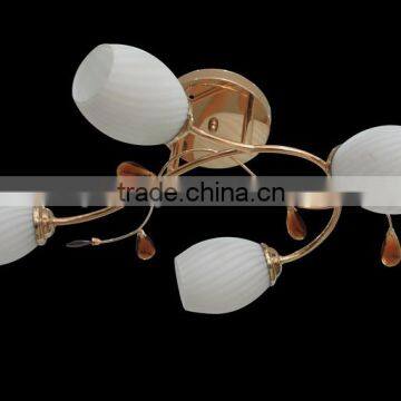 Coozen Retro rustic cheap Flower Ceiling Lamp Chandelier incandescent lighting fixture