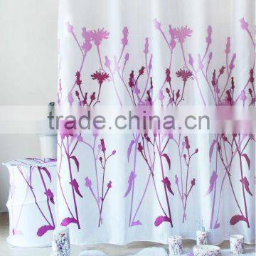 Beauty Flower design bath set China factory Matching bathroom Set, bath gift set/shower curtain/bathmat set/bath set