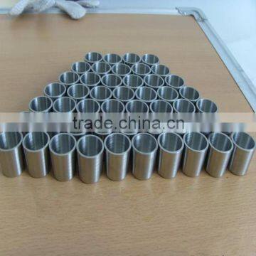 R60702 pure zr Polishing Zirconium Crucible for Metal Melting