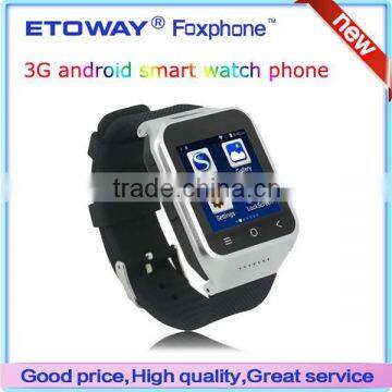 Dual core 3G smart watch phone Android 4.0 OS