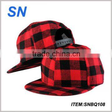 Good quality fashion cotton custom unisex flat brim caps