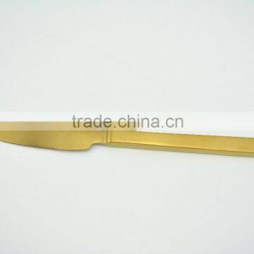 Golden Spoons, Colored Flatware, Matte Gold Cutlery Quality Choice photo-3