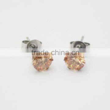 Fashion Earring Necklace Women CZ Crystal Stone Jewelry Set photo-5