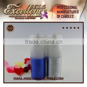 2015 candle led lights / flameless candle wax