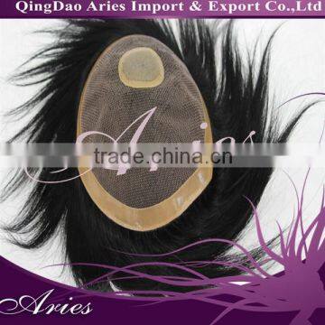 Indian hair men toupee,hair piece toupee,toupee for men