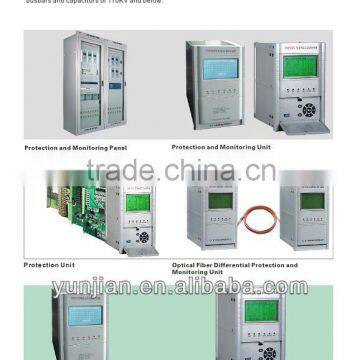 Protection and monitoring panel and unit for power plant