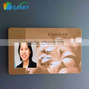 High Quality PVC Size Of Staff Portrait ID Card photo-4