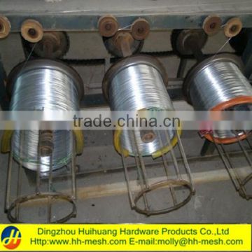 Electro galvanized wire/GI wire 0.71mm bwg22-8kg or 7.5kg-Reliable factory-Huihuang