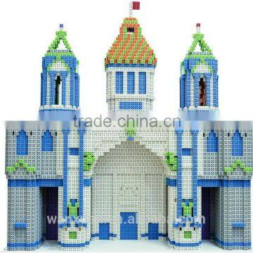 New design ! high quality colorful brick block for kids