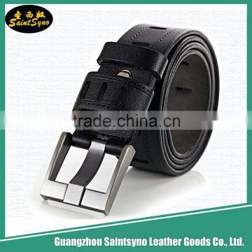 China manufacture high pu quality fashion man genuine leather belt