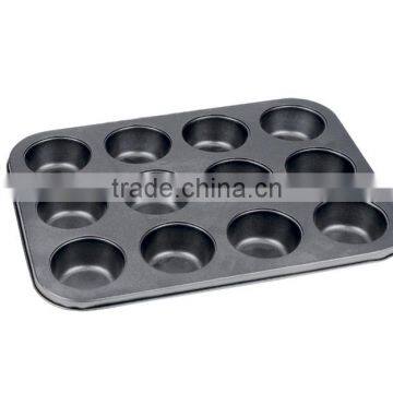Non-stick Metal 12cup Cake Pan photo-2