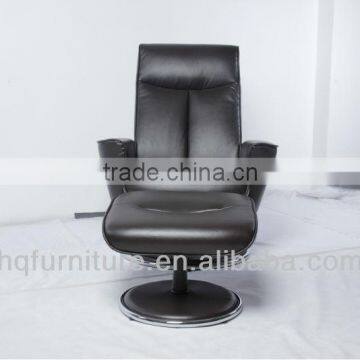 HQ-6026 New Design Black Leather Recliner Chair / Relax Chair / Living Room Furniture photo-2