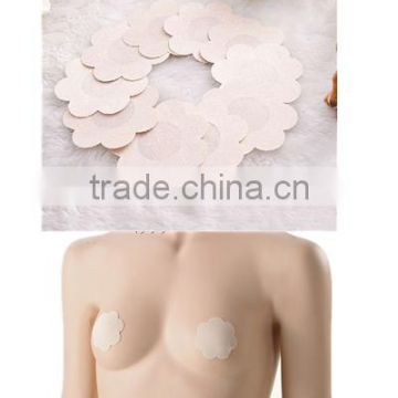 Hot Sale Sexy Women Lingerie Disposable Nude Fabric Nipple Pasties