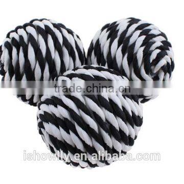 pet toy cotton rope ball dog chew ball